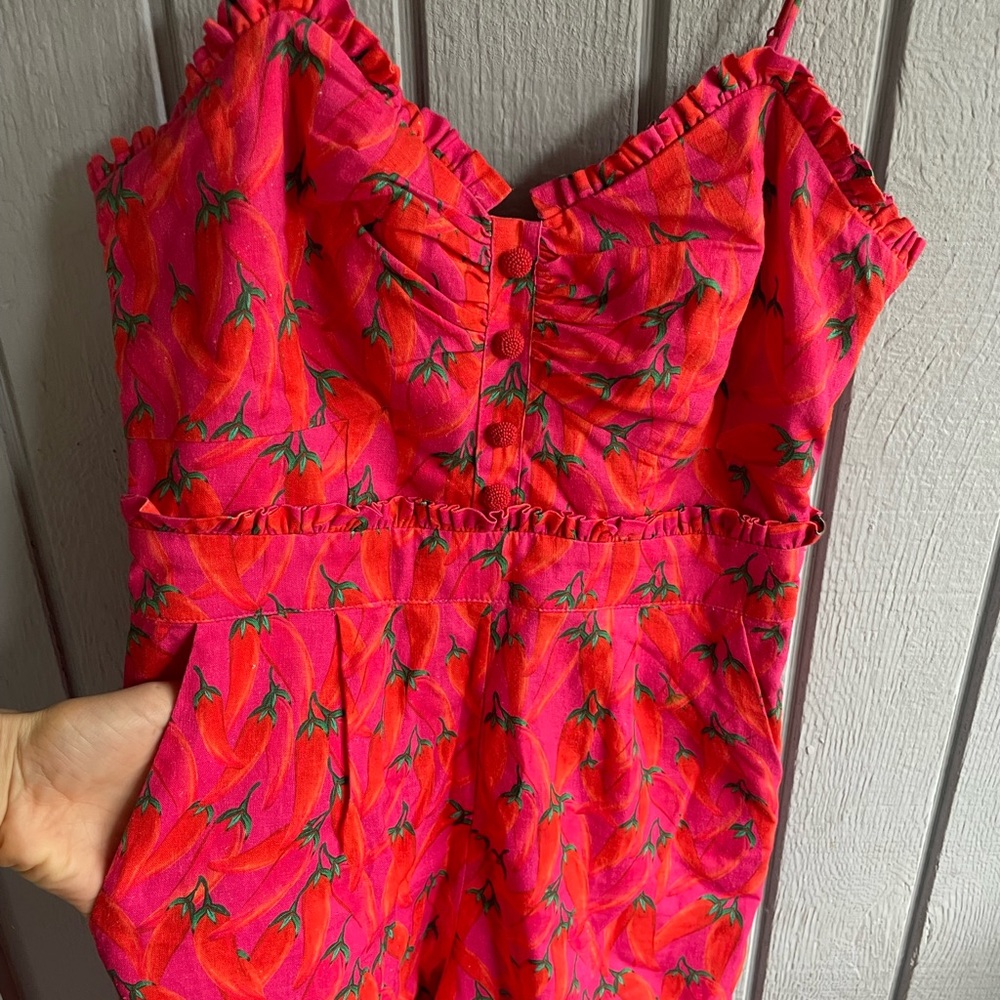 Farm rio pepper jumpsuit xs